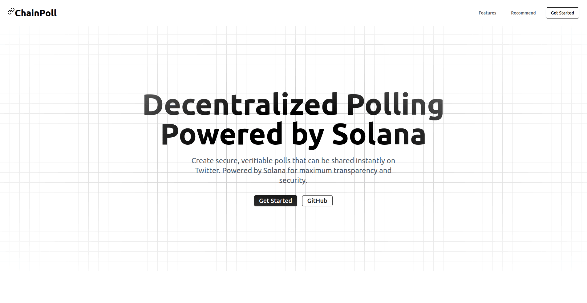 Chain Poll